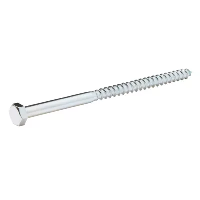 Tirefonds DIN 571 zingués 8x140 mm - 10 pièces