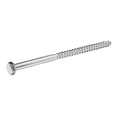 Tirefonds DIN 571 zingués 8x140 mm - 50 pièces