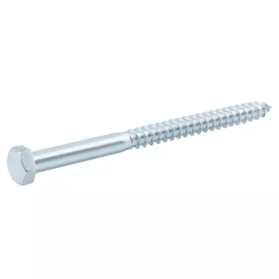 Tirefonds DIN 571 zingués 10x140 mm - 10 pièces
