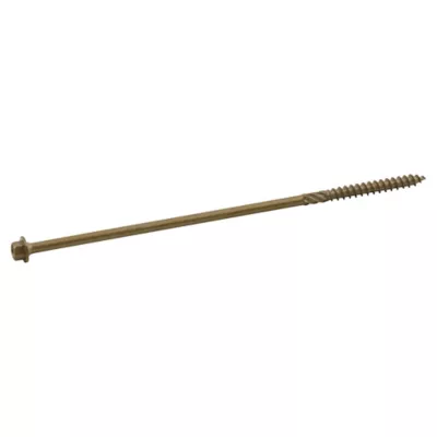 Vis pour charpente en bois, revêtement organique, 6,7x200 mm - 50 pièces