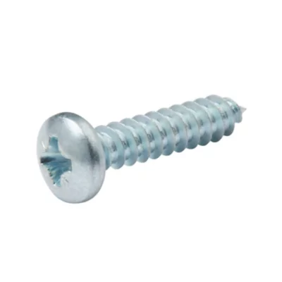 Vis zinguée autoperceuses à tête pozidriv 4,2x19 mm, 25 pièces