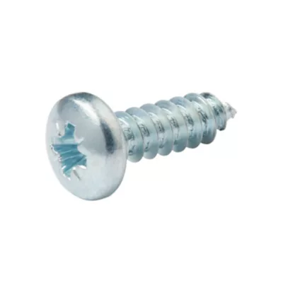 Vis zinguée autoperceuses à tête pozidriv 4,8x16 mm, 25 pièces