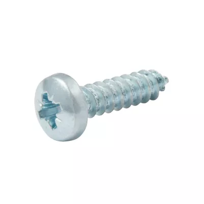 Vis zinguée autoperceuses à tête pozidriv 4,8x19 mm, 25 pièces