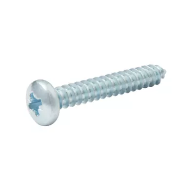 Vis zinguée autoperceuses à tête pozidriv 4,8x32 mm, 25 pièces