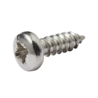 Vis zinguée autoperceuses à tête cylindrique acier inoxydable A2, 4,2x13 mm - 25 pièces