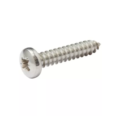 Vis zinguée autoperceuses à tête cylindrique acier inoxydable A2, 4,8x25 mm - 25 pièces