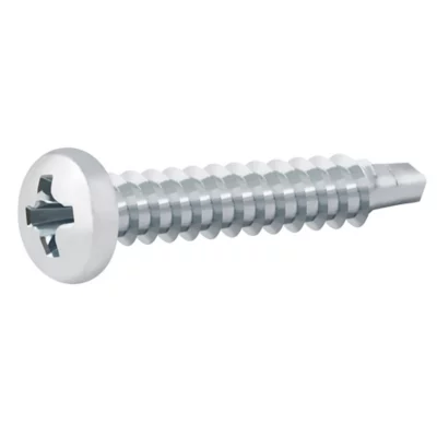 Vis zinguée autoperceuses à tête Philips 4,2x25 mm, 25 pièces
