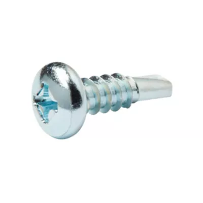 Vis zinguée autoperceuses à tête Philips 4,8x16 mm, 25 pièces