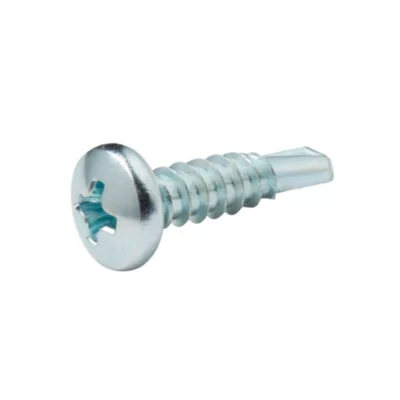 Vis zinguée autoperceuses à tête Philips 4,8x19 mm, 25 pièces