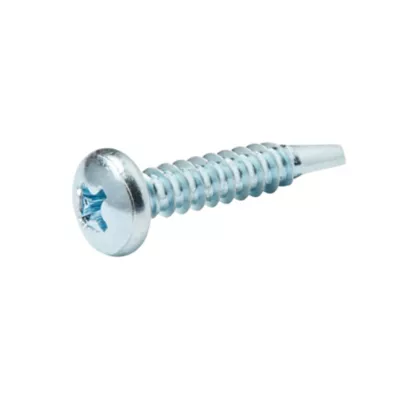 Vis zinguée autoperceuses à tête Philips 4,8x25 mm, 25 pièces