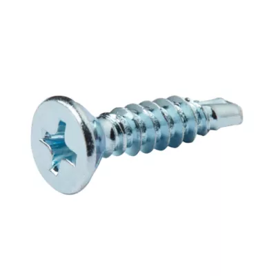 Vis zinguée autoperceuses fraisées, 4,2x19 mm - 25 pièces