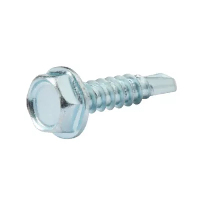 Vis zinguée autoperceuses à tête hexagonale, 4,8x19 mm - 25 pièces