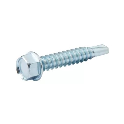 Vis zinguée autoperceuses à tête hexagonale, 5,5x32 mm - 25 pièces