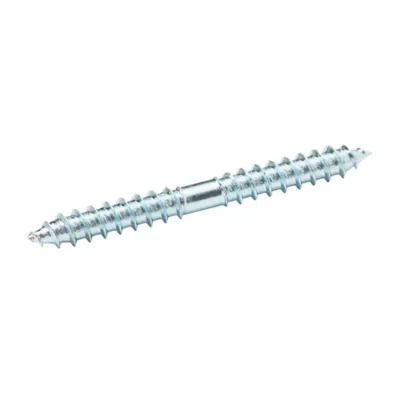Vis à double filetage (bois/bois) 5x50 zingués mm - 5 pièces
