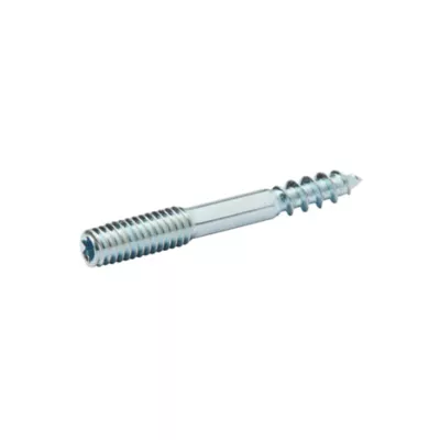Vis à double filetage (métal/bois) 4x30 zingués mm - 5 pièces