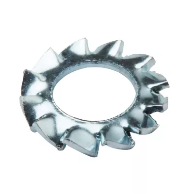 Rondelles dentelée en acier au carbone ø 5mm - 10 pièces