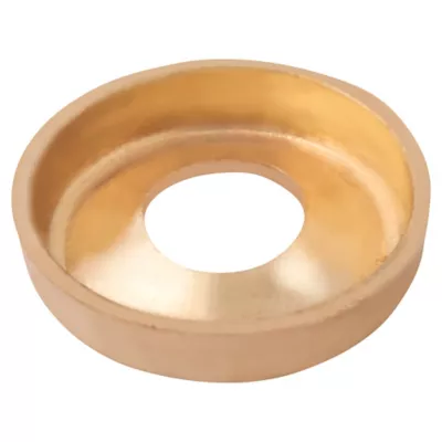 Rondelles cuvettes en laiton ø 4mm - 25 pièces