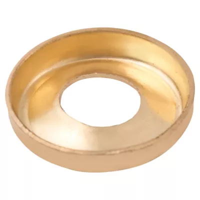 Rondelles cuvettes en laiton ø 6mm - 25 pièces
