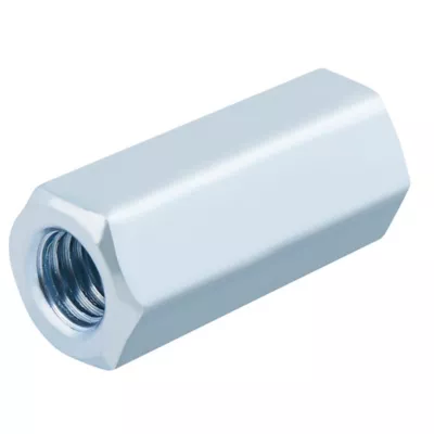 Manchon tête hexagonale zingué ø 8 x 30 mm - 10 pièces