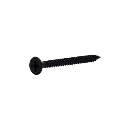 Vis pour plaque de plâtre (universelle), noir mat, 3,5x45 mm - 2 kg
