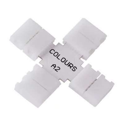 Connecteur en croix pour ruban lumineux Colours Driggs 4cm IP20