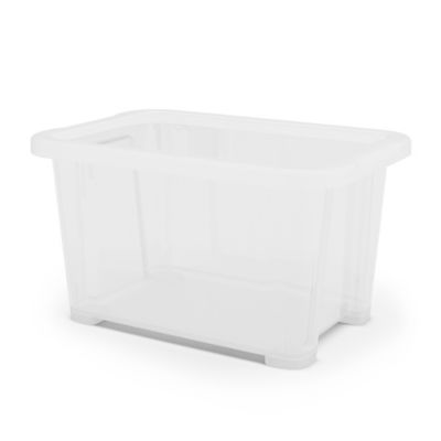 Boîte en plastique 1 L Kaze transparent