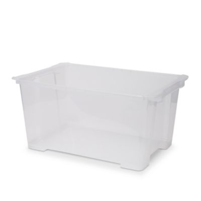 Boîte en plastique 43 L Kaze transparent