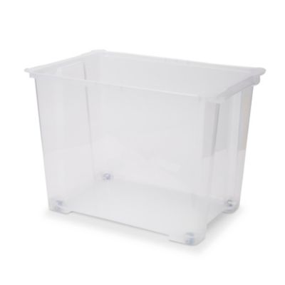 Boîte en plastique 63 L Kaze transparent