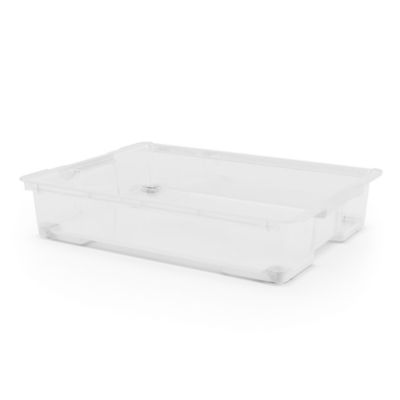 Boîte en plastique 50 L l.78,7 x H.15,9 x P.58,6 cm Kaze transparent