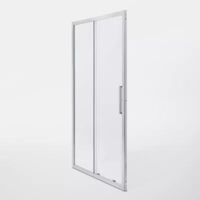 Porte de douche coulissante Cooke & Lewis Zilia transparent 160 cm