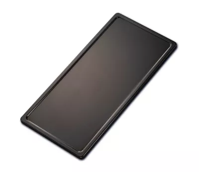 Plancha de barbecue acier émaillé BLOOMA 20 x 44 cm