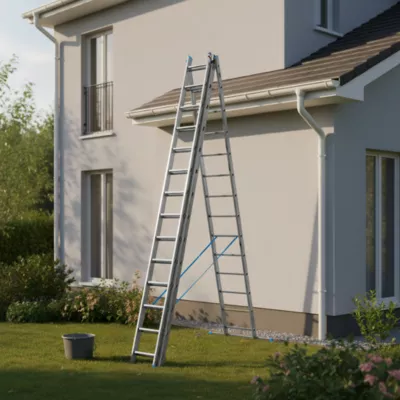 Échelle multiposition 3 x 14 marches - 9,8 m
