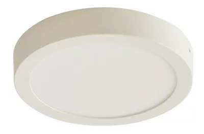 Plafonnier LED intégrée Colours Aius blanc Ø30 cm