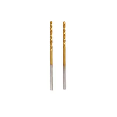 Foret métal (x2) - dimensions Ø.1,5 x L.40 mm - emmanchement Cylindrique - Erbauer
