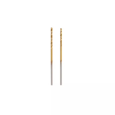 Foret métal (x2) - dimensions Ø.1 x L.34 mm - emmanchement Cylindrique - Erbauer