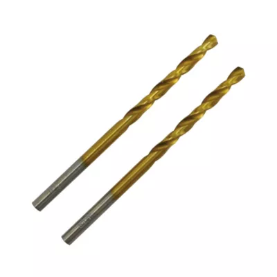 Foret métal (x2) - dimensions Ø.2,5 x L.57 mm - emmanchement Cylindrique - Erbauer
