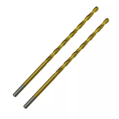 Foret métal (x2) - dimensions Ø.3 x L.100 mm - emmanchement Cylindrique - Erbauer