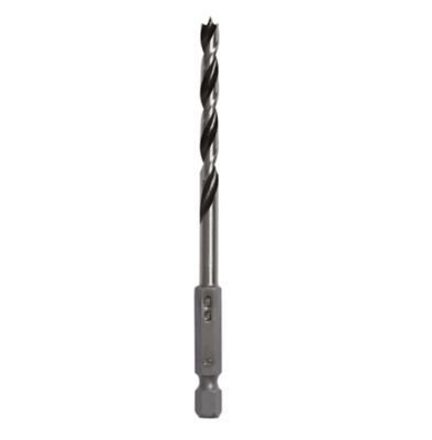 Foret bois (x1) - dimensions Ø.5 x L.104 mm - emmanchement hexagonal - Universal
