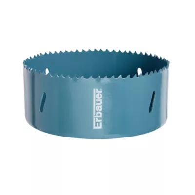 Scie cloche sans foret pilote Erbauer HLE96642 pour multi-matériaux Ø.110 mm