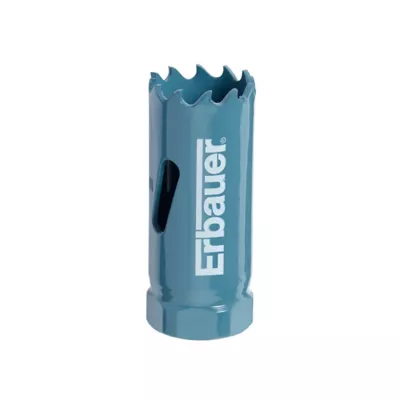Scie cloche sans foret pilote Erbauer HLE58001 pour multi-matériaux Ø.22 mm
