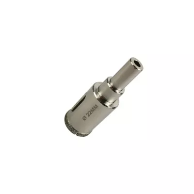 Trépan sans foret pilote Universal pour tuile Ø.22 mm