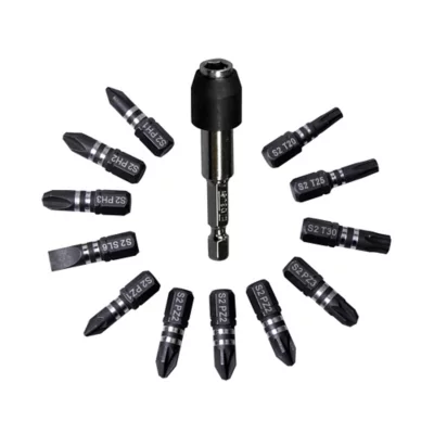 Embout de vissage torsion impact assortis Erbauer - 13 pièces