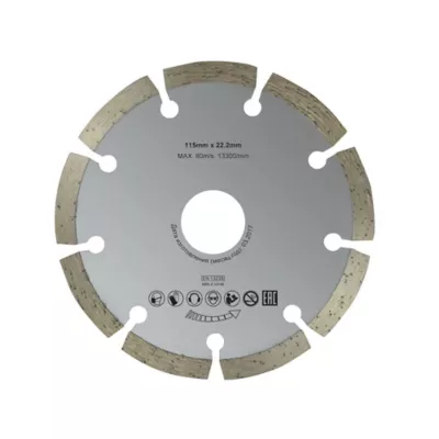 Disque diamant discontinu 115 x 22,2 mm
