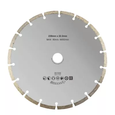 Disque diamant discontinu 230x22,2 mm