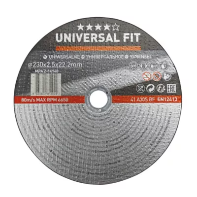 Disque de coupe métal Universel 230x2,5x22,2 mm