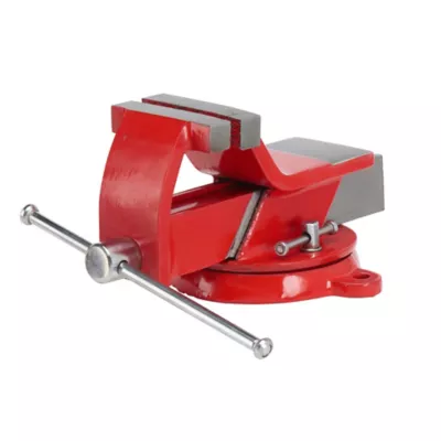 Etau d'établi GR57 acier rouge 70 mm L.230 mm