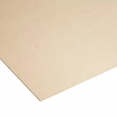 Panneau médium marron (MDF) - 122 x 61 cm, ép.3mm (vendu au panneau)
