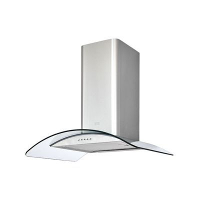 Hotte incurvée en verre Cooke & Lewis CLCGS60, 60 cm