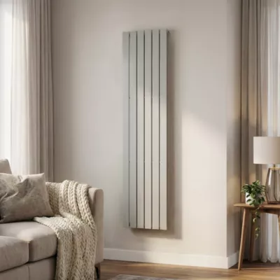 Radiateur eau chaude Blyss Faringdon blanc 762W vertical