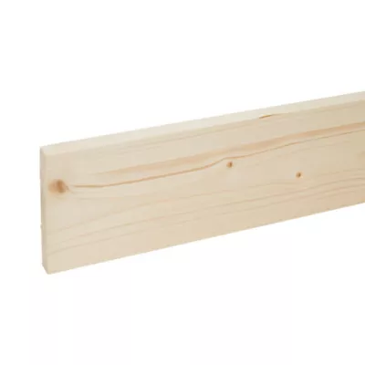 Planche rabotée 18 x 119 mm L.2,4 m (vendu par lot de 4)